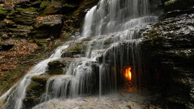 Eternal Flame Waterfall, New York