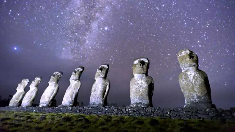 Easter island space signals