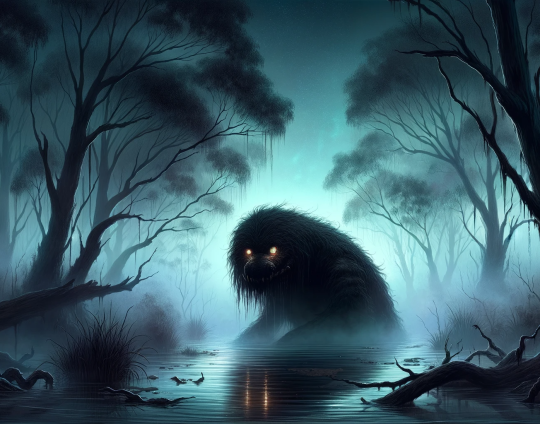 The Bunyip – An Enigmatic Creature from Australian Folklore